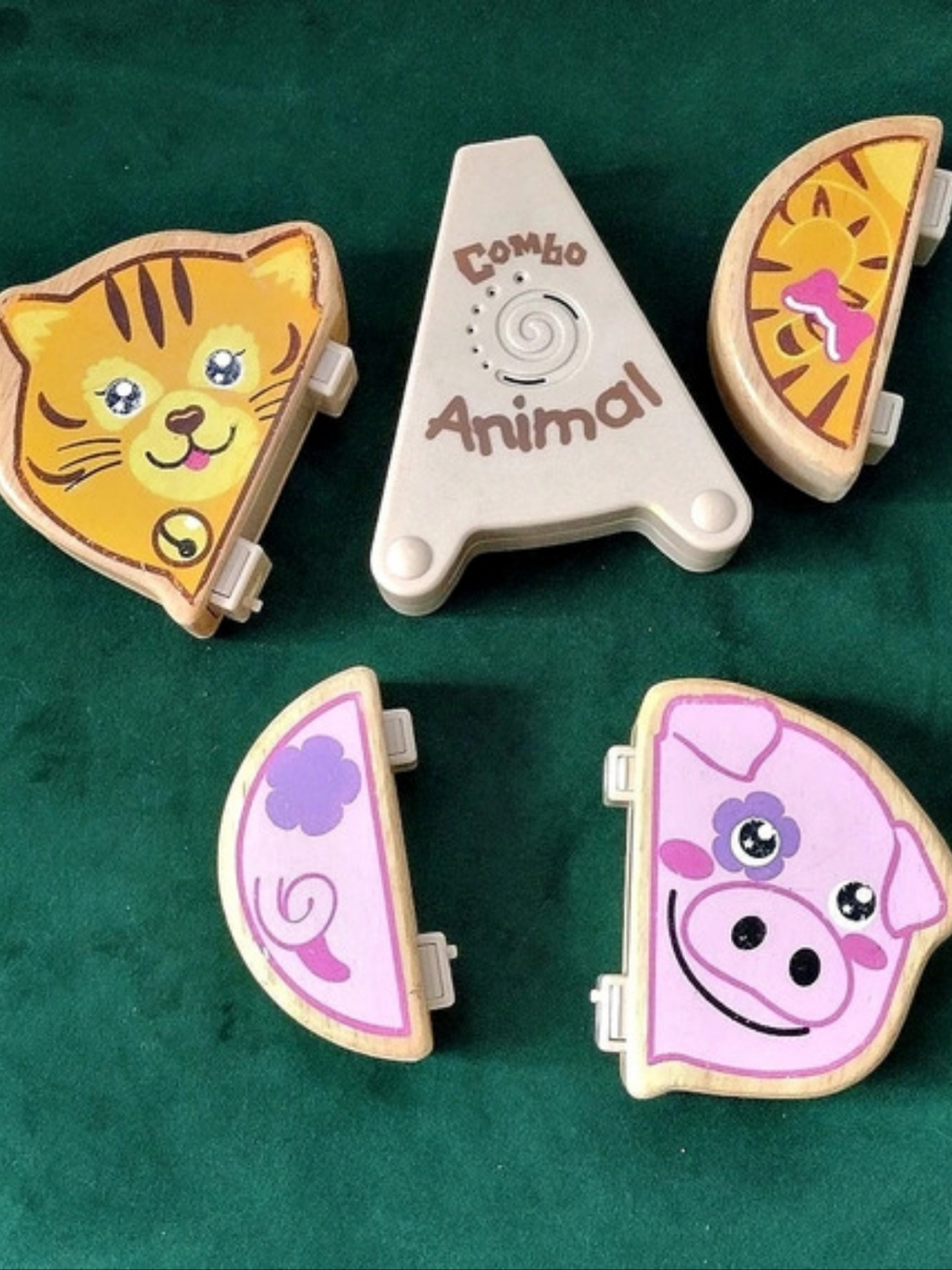 Vintage FunNjump Combo Animal Musical Sounds Puzzle Toy Set